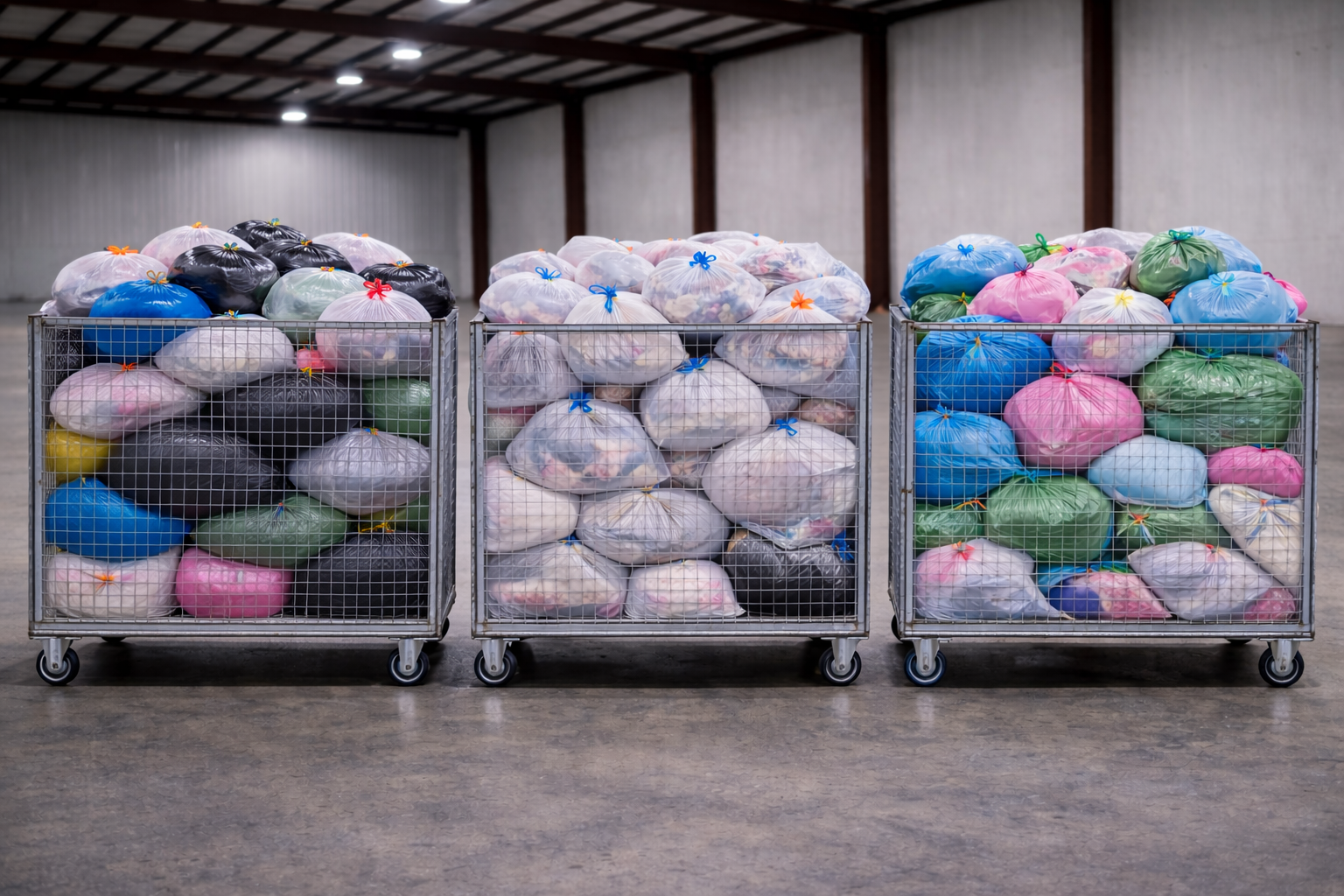 Bulk collection bags
